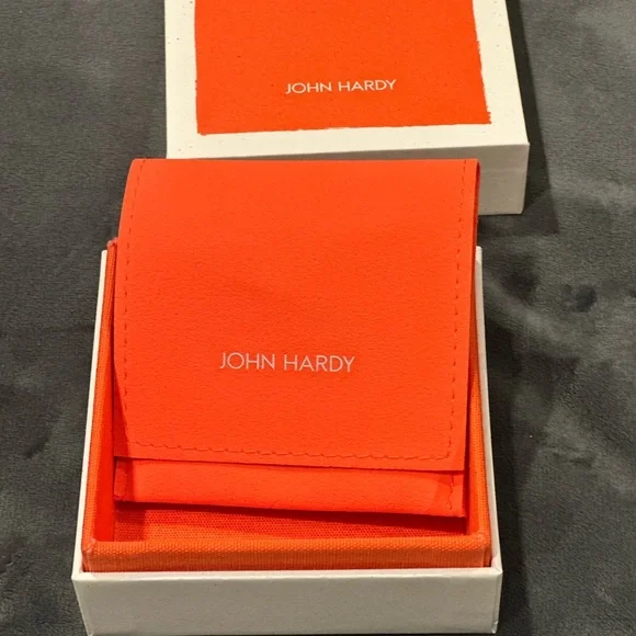 John Hardy Silver Lahar Ring with Diamonds size 7 new with box - Picture 8 of 12